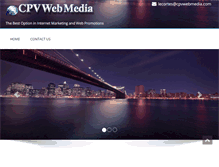 Tablet Screenshot of cpvwebmedia.com